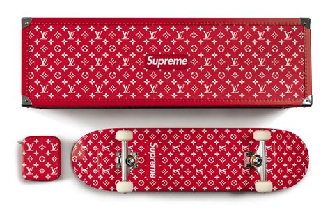 louis vuitton supreme skateboard|supreme lv skateboard deck.